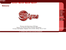 Tablet Screenshot of ddsigns.net