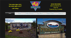 Desktop Screenshot of ddsigns.com