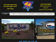 Tablet Screenshot of ddsigns.com